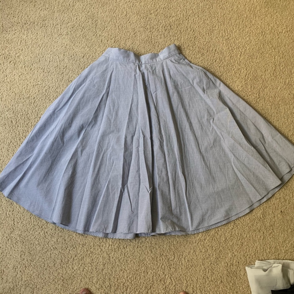 Uniqlo midi circle skirt